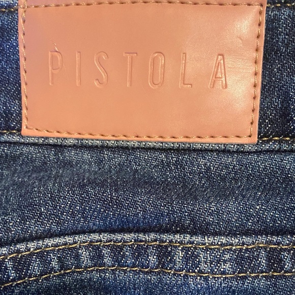 PISTOLA Cara Essex Distressed Jeans in Dark Wash Size 27 - Picture 6 of 13